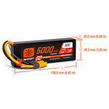 5000mAh 2S 7.4V Smart G2 LiPo 50C Hard Case; IC5