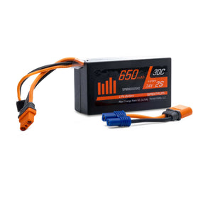 650mAh 2S 7.4V 30C Mini LiPo; IC2