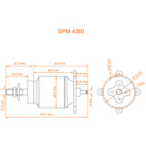 Spektrum Avian SPMXAM4725 4260-800Kv Outrunner Brushless Motor