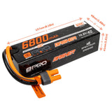 6800mAh 4S 14.8V Smart Pro Basher LiPo 120C IC5