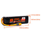 Spektrum Smart Powerstage 3S Air Bundle: G2 2200mAh 3S LiPo IC3 & S155 Charger