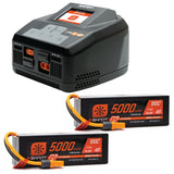 Spektrum Smart Powerstage 8S Surface Bundle:  (2) G2 5000mAh 4S LiPo IC5 & S2100 Charger