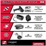 Arrma 1/8 TYPHON 4X4 RTR Brushed Buggy, Blue