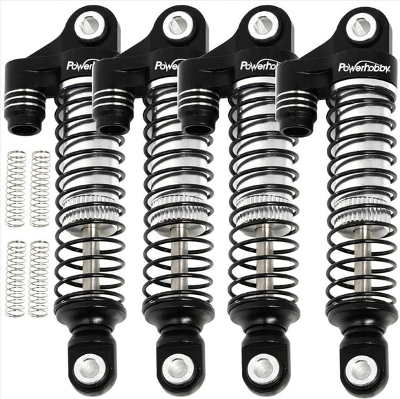 Aluminum 51mm Long Travel Shocks, Black, for Traxxas