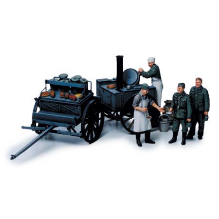 1/35 German Field Kitchen Scene