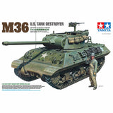 1/35 U.S. Tank Destroyer M36 Plastic Model