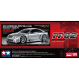 1/10 R/C 2002 Mercedes-Benz CLK AMG Racing Version (Silver Painted Body) (TT-02)