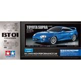 1/10 RC Toyota Supra (JZA80) (Metallic Blue Painted Body) (BT-01) LIMITED EDITION