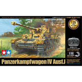 1/35 RC German Tank Panzerkampfwagen IV Ausf.J (w/Control Unit)