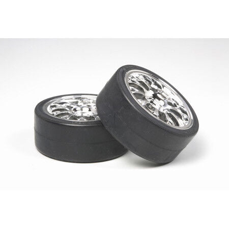 1/10 26mm Mesh Pre-Mounted Tires (2)