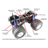 Super Clod Buster 4WD Truck Kit