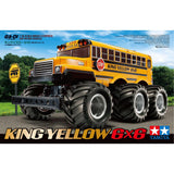 Tamiya - RC 1/18 King Yellow 6x6 Monster Truck Kit, G6-01