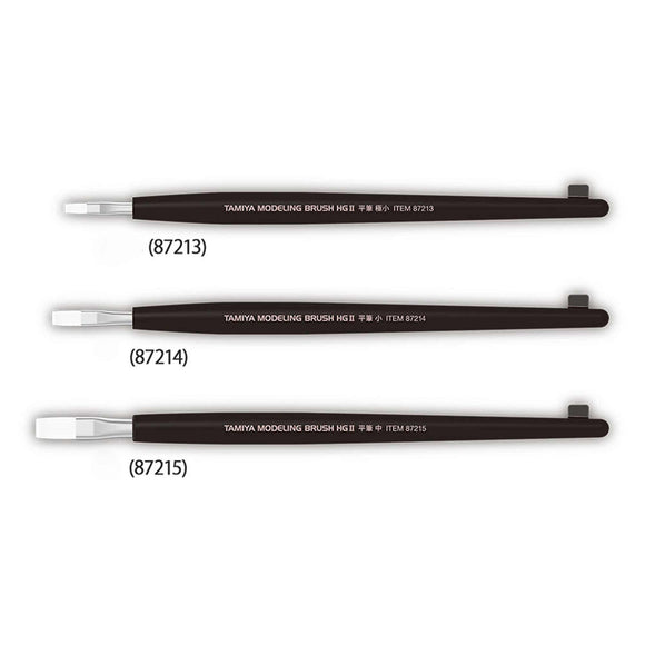 Tamiya Modeling Brush HG II Flat Brush, Small
