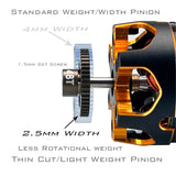 64P Ultra Lightweight Aluminum Pinion Gear, Thin Cut: 33T