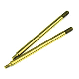 Shock Shafts Rear Steel, 122mm (2): EB48