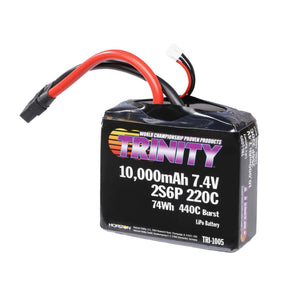 10,000mAh 2S6P 7.4V 220C Drag Racing XT90