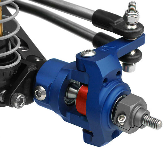 Axial SCX10 8 Degree Knuckles Red Anodized