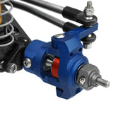 8 Degree C-Hubs Grey Anodized: Axial SCX10