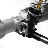 Axle Shock Link Mounts Red Anodized: Axial AR60