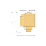 HO Built-Up Community Church