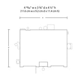 HO Scale, Records & Recruiting Building, Built & Ready