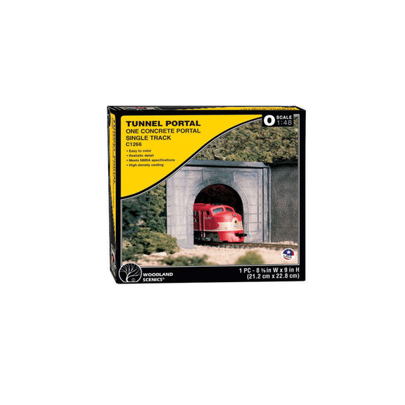 O Tunnel Portal, Concrete