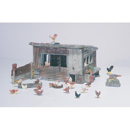 HO Chicken Coop