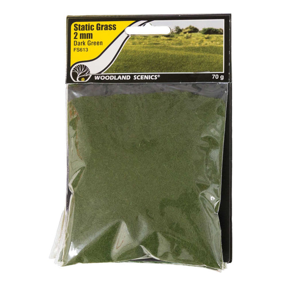 Static Grass Dark Green 2mm