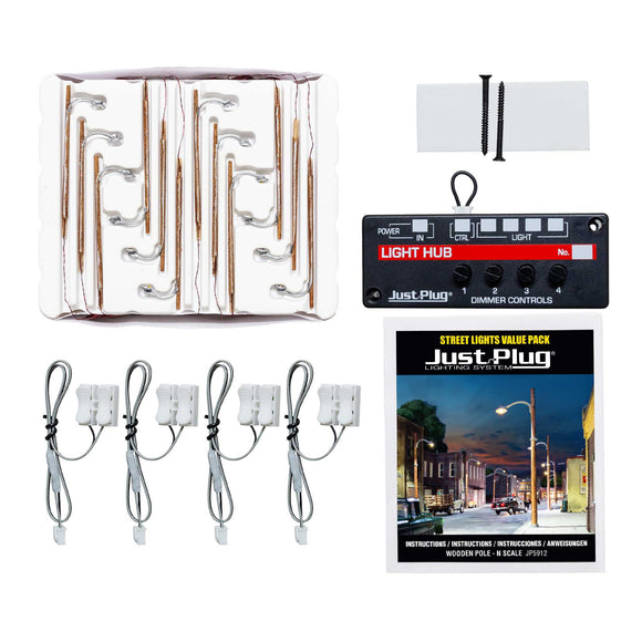 N Scale Value Pack - Wooden Pole