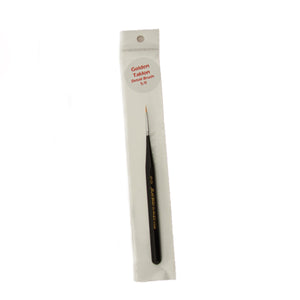 Golden Taklon Detail Brush, Size 5/0, 1 Brush