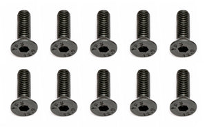 M3X10mm Flat Head Hex Screw (10)