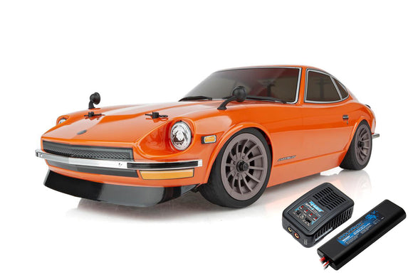 Team Associated - Apex2 Sport, Datsun 240Z RTR 1:10 Scale Electric 4WD On-Road Touring Car, LiPo Combo