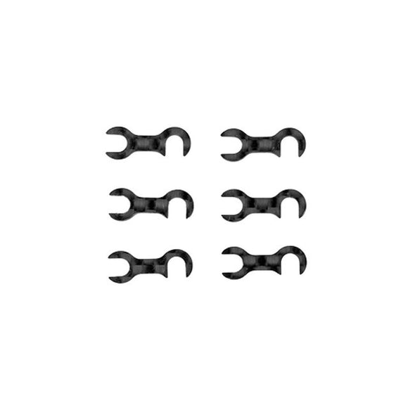 RC10TC8 FT Carbon Fiber Steering Block Mount Set