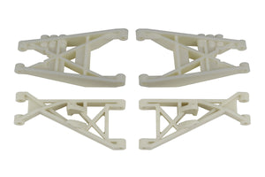 Front and Rear Suspension Arms, white