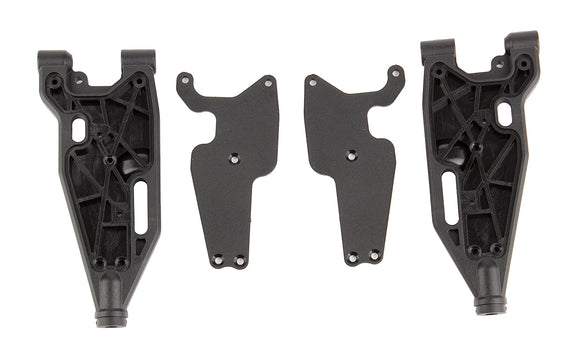 RC8T3.2 Factory Team Front Low Suspension Arms, Heavy Duty