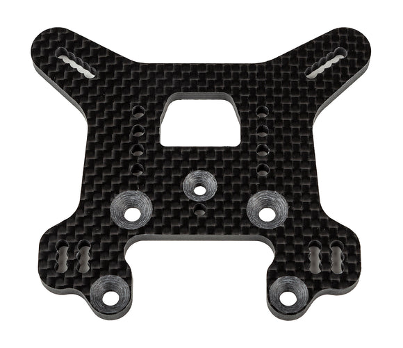 RC8B4.1 FT Rear Shock Tower, 36.5, Carbon Fiber