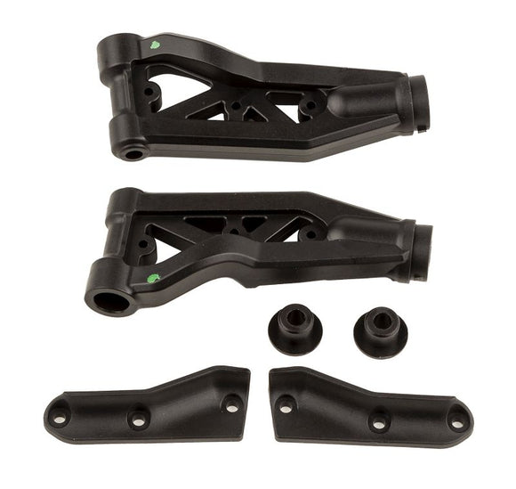 RC8B4 Front Suspension Arms, Soft, for RC8B4.1/RC8B4.1e