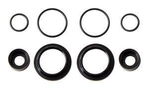 12mm Shock Collar and Seal Retainer Set, Black