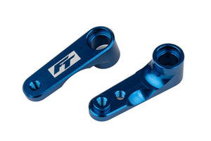 RC10B6.4 FT Steering Bellcranks, Blue Aluminum