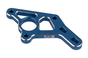 RC10B7 FT Motor Mount, Blue Aluminum