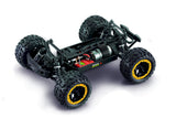 BlackZon - Slyder MT 1/16 4WD Electric Monster Truck - RTR - Yellow