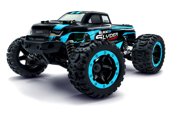 Slyder MT Turbo 1/16 4WD 2S Brushless Monster Truck - Blue