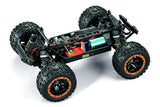 BlackZon - Slyder MT Turbo 1/16 4WD 2S Brushless Monster Truck -Orang
