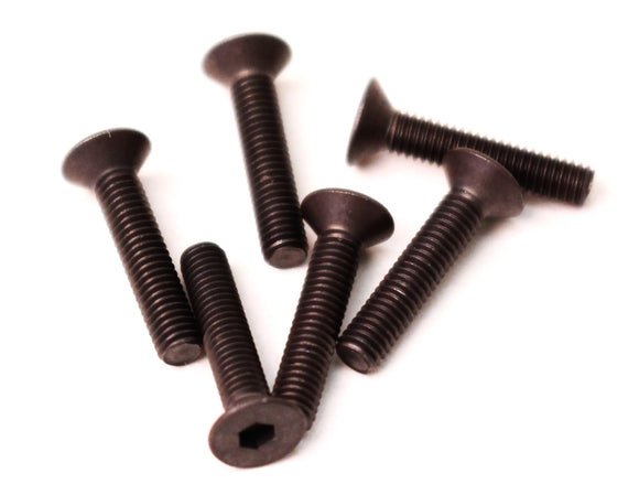 Flat Head Screws M3x15mm (6pcs)