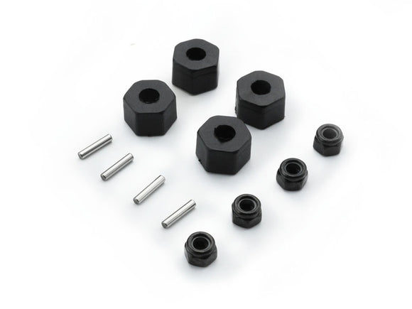 Wheel Hex Set (4): SCA-1E