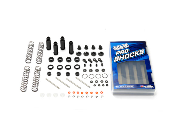 SCA-1E Pro Aluminum Oil Shocks (4) Unassembled