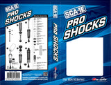 SCA-1E Pro Aluminum Oil Shocks (4) Unassembled