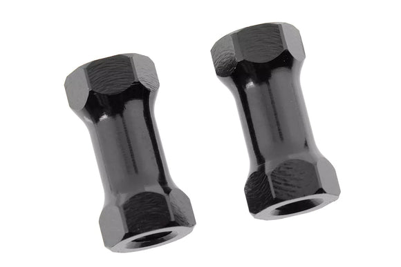 Chassis Post - 12mm - Aluminum - Black - 2 pcs