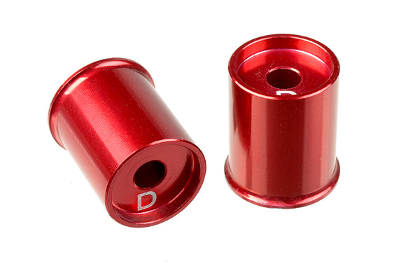 Aluminum Lower Arm Cap D, - 3mm (2 pcs) SSX-10