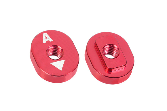 Aluminum Eccentric Camber Nut - A - 1 Degree - 2 pcs